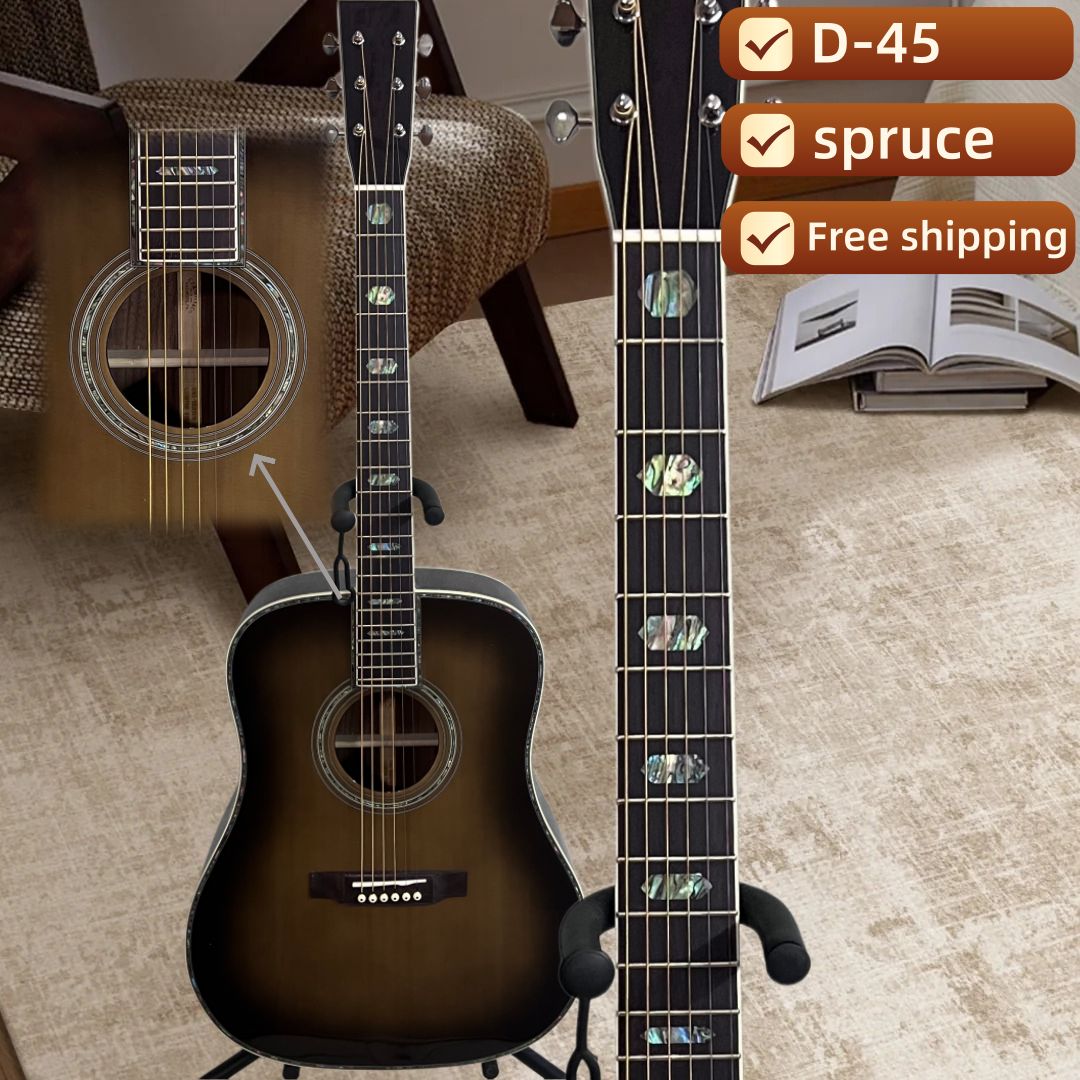 Musical Instrument I Play - Отправлено из США, акустическая гитара D45