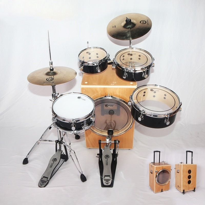 Cajon Box Drum - Портативный уличный барабан-каксон без сборки, профессиональный