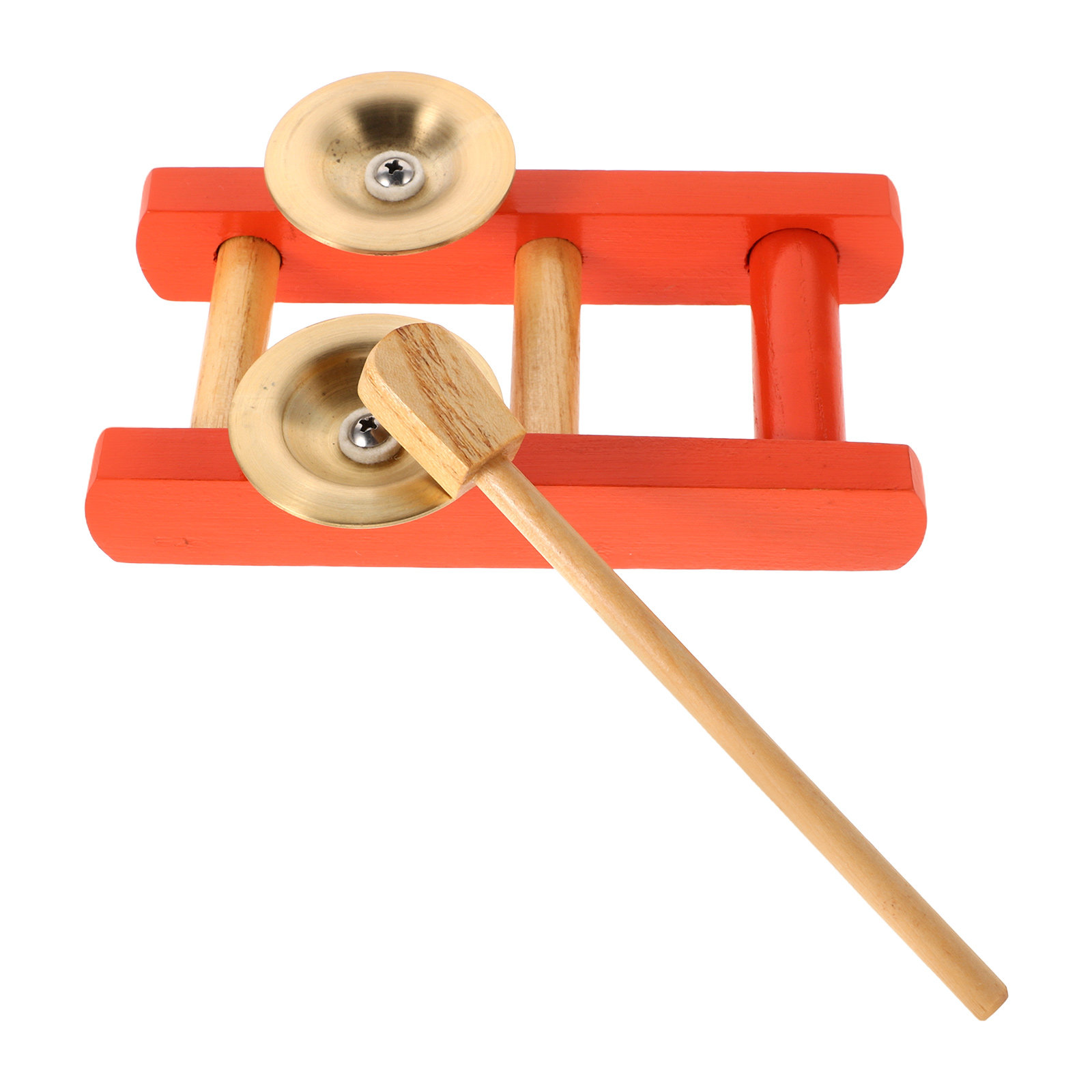 Musical Instrument I Play - Миниатюрная латунная тарелка для детей: компактный