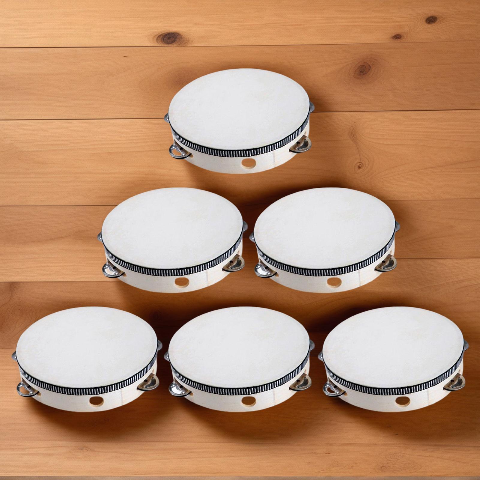 Musical Instrument Game - Бубен для церкви, 6 дюймов, ручной,