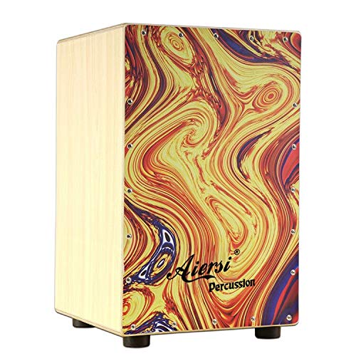 Цветной деревянный кахон (бара – обзор и цена Cajon Box Drum
